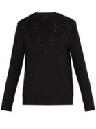 Neil Barrett Cross-embroidered Sweatshirt
