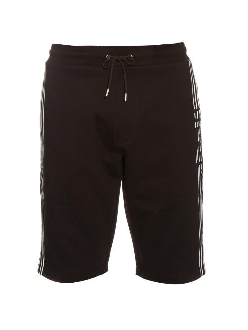 Mcq Alexander Mcqueen Stripe-print Cotton-jersey Shorts