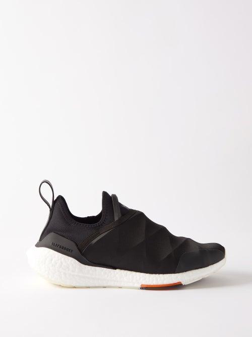 Y-3 - Ultraboost 22 Mesh Trainers - Mens - Black Orange
