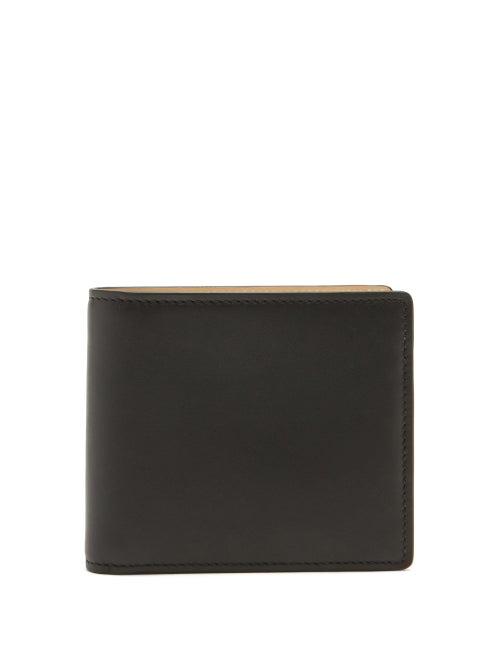 Maison Margiela - Logo-debossed Billfold Wallet - Mens - Black