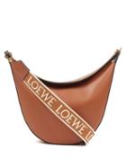 Loewe - Luna Anagram-strap Leather Shoulder Bag - Womens - Tan