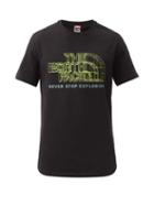 The North Face - Coordinates Print Cotton-jersey T-shirt - Mens - Black