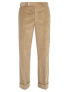 Matchesfashion.com Maison Margiela - Wide Leg Cotton Corduroy Trousers - Mens - Beige