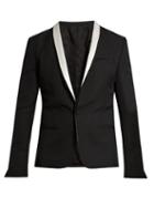 Haider Ackermann Orbai Satin-lapel Wool Dinner Jacket