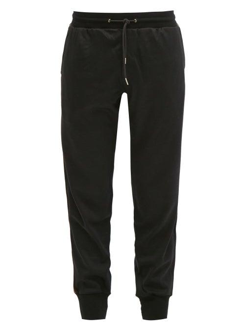 Matchesfashion.com Paul Smith - Side-stripe Wool-jersey Trackpants - Mens - Black