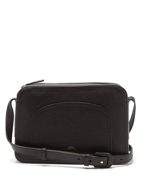 Matchesfashion.com A.p.c. - Cory Leather Cross Body Bag - Womens - Black
