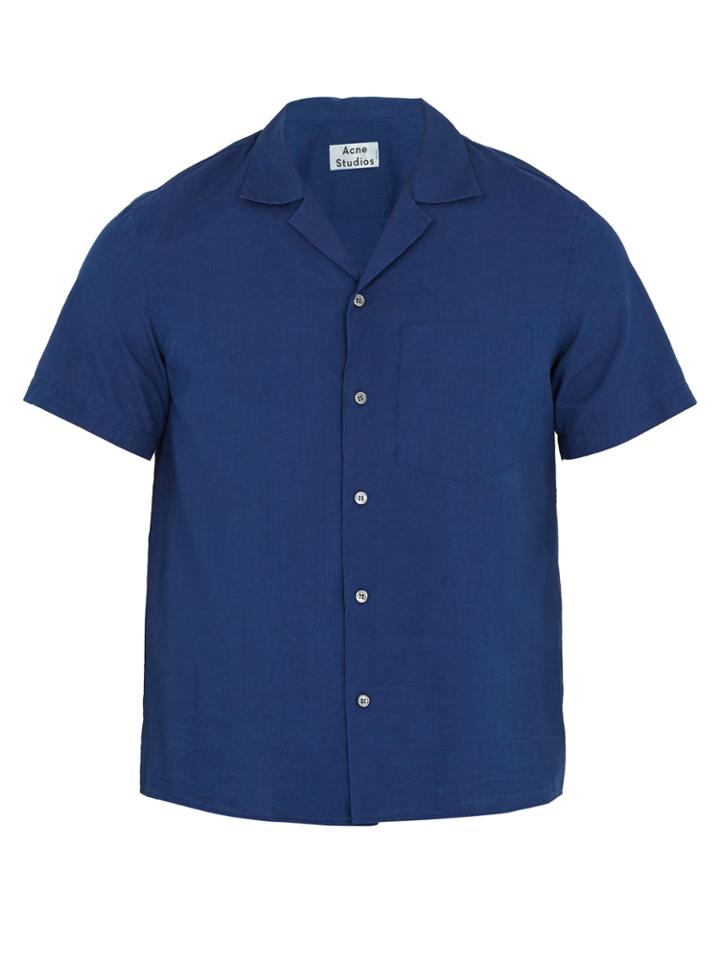 Acne Studios Ody Patch-pocket Chambray Shirt