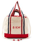 Matchesfashion.com Kilometre Paris - 8km Embroidered Canvas Tote Bag - Womens - White Multi
