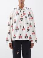 Bode - Daisy Sprig Embroidered Cotton Shirt - Womens - Multi