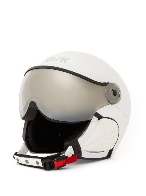 Matchesfashion.com Kask - Shadow Goggle-visor Ski Helmet - Womens - White
