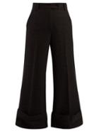 Matchesfashion.com Jw Anderson - Sailor Crepe Trousers - Womens - Black