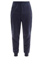 Matchesfashion.com Y-3 - Drawstring Jersey Track Pants - Mens - Navy