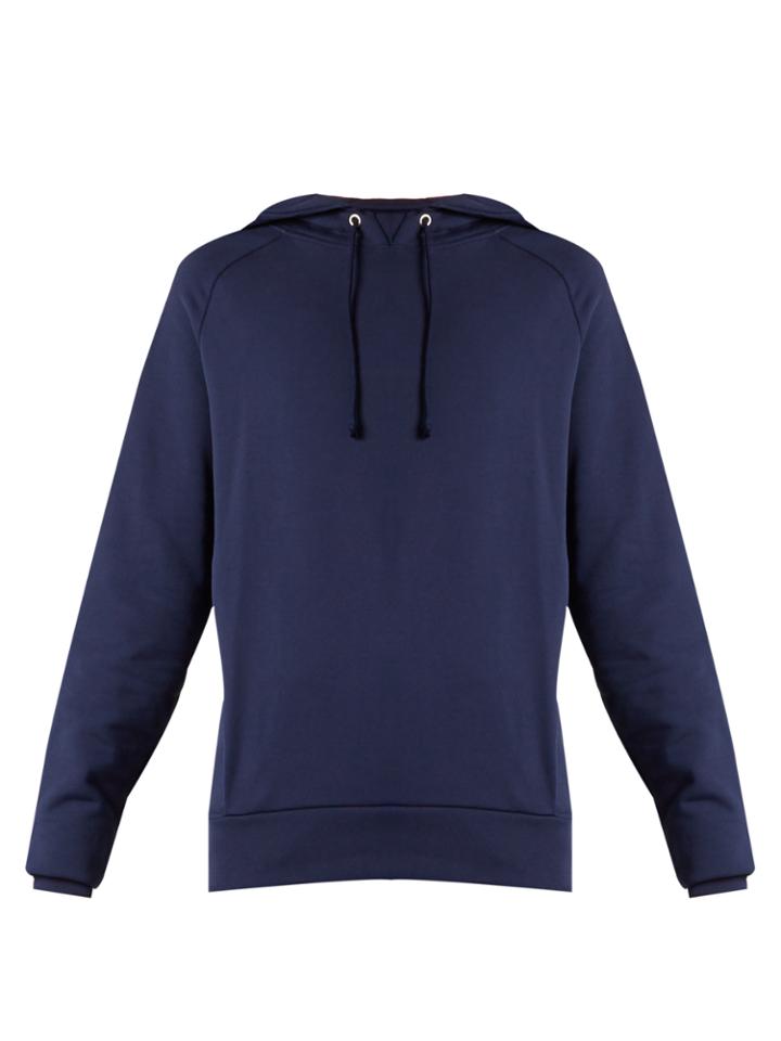 Martine Rose Embroidered Cotton-jersey Hooded Sweatshirt