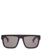 Matchesfashion.com Mykita - Bloc Square Frame Acetate Sunglasses - Mens - Black