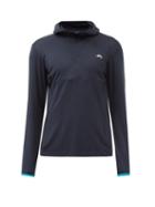 J.lindeberg - Active Technical-shell Hooded Sweatshirt - Mens - Navy