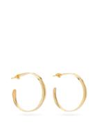Matchesfashion.com Aurlie Bidermann - Ajoncs Gold Plated And Enamel Hoop Earrings - Womens - Gold