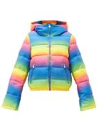 Matchesfashion.com Perfect Moment - Polar Flare Down Filled Ski Jacket - Womens - Rainbow