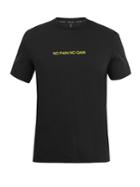 Blackbarrett By Neil Barrett No Pain No Gain-print Cotton T-shirt