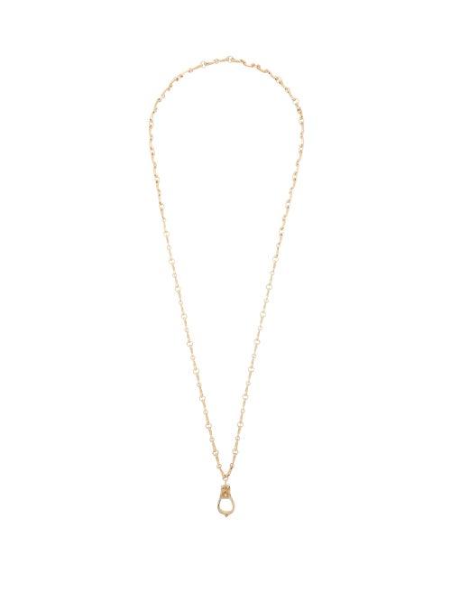 Matchesfashion.com Etro - Horseshoe Bar-chain Necklace - Womens - Gold