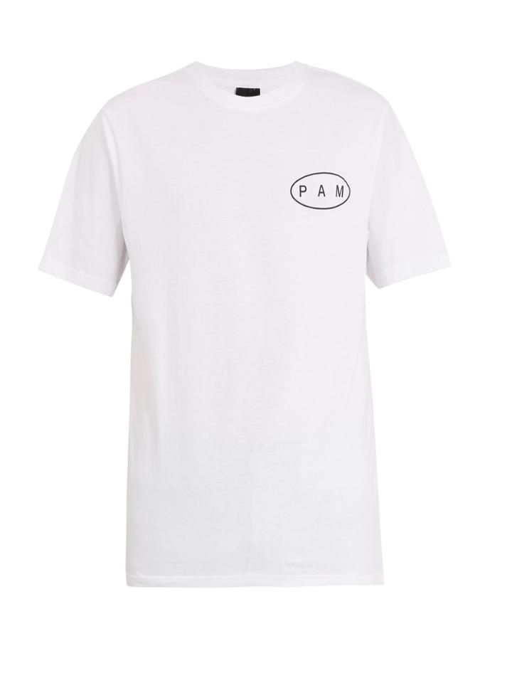 P.a.m P.a Mutation Logo-print Cotton T-shirt
