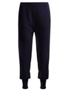 Matchesfashion.com Allude - Cashmere Track Pants - Womens - Dark Navy