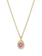 Elhanati - Palmira Sapphire & 18kt Gold Necklace - Womens - Yellow Gold