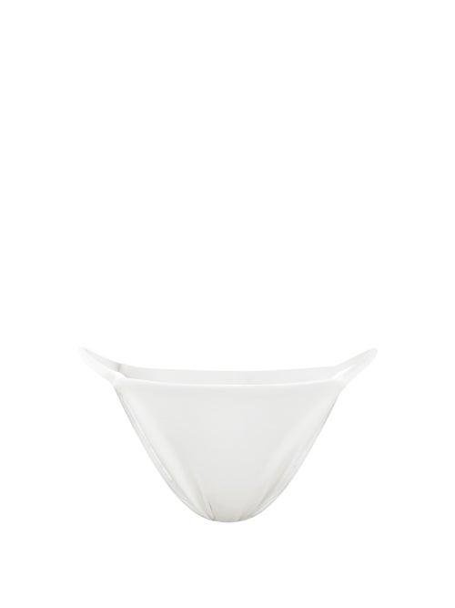 Matchesfashion.com Sir - Louis High-rise Bikini Briefs - Womens - Ivory