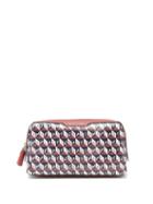 Matchesfashion.com Anya Hindmarch - I Am A Plastic Bag Make Up Printed-canvas Bag - Womens - Navy Multi