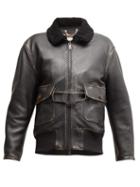 Matchesfashion.com Golden Goose - Erika Distressed Belted Leather Jacket - Womens - Brown
