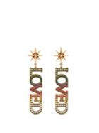 Gucci Loved Crystal-embellished Earrings