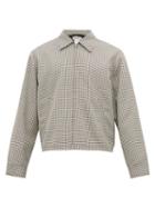 Matchesfashion.com Hope - Fiftyfive Houndstooth Harrington Jacket - Mens - Black Multi