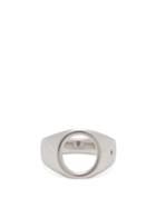 Matchesfashion.com Tom Wood - Oval Open Ring - Mens - Silver