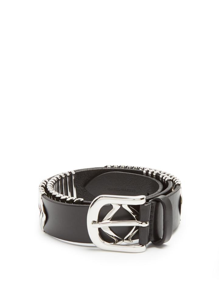 Isabel Marant Faithful Tehora Leather Waist Belt