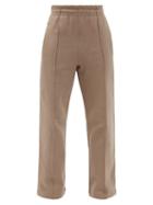 Matchesfashion.com Vaara - Side-stripe Cotton-blend Jersey Track Pants - Womens - Beige