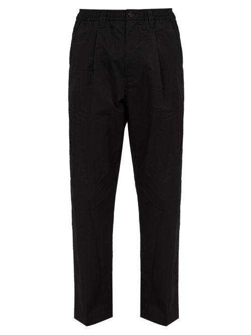 Matchesfashion.com Saturdays Nyc - Varick Cotton Trousers - Mens - Black