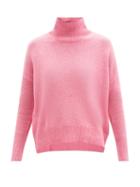 Lisa Yang - Heidi High-neck Cashmere Sweater - Womens - Pink
