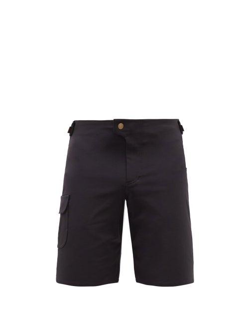 Caf Du Cycliste - Virginie Technical-jersey Shorts - Mens - Black