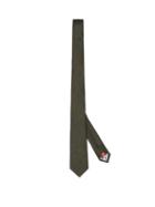 Matchesfashion.com Paul Smith - Polka Dot-jacquard Silk-twill Tie - Mens - Khaki