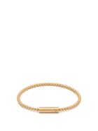 Matchesfashion.com Le Gramme - Beaded 18kt Gold Bracelet - Mens - Gold