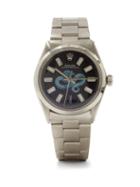 Jacquie Aiche - Vintage Rolex Oyster Diamond & Steel Watch - Mens - Silver