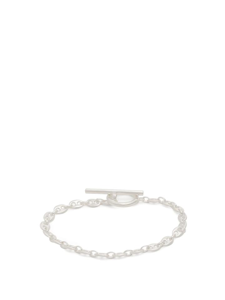 All Blues Coffee Beans Sterling Silver Bracelet