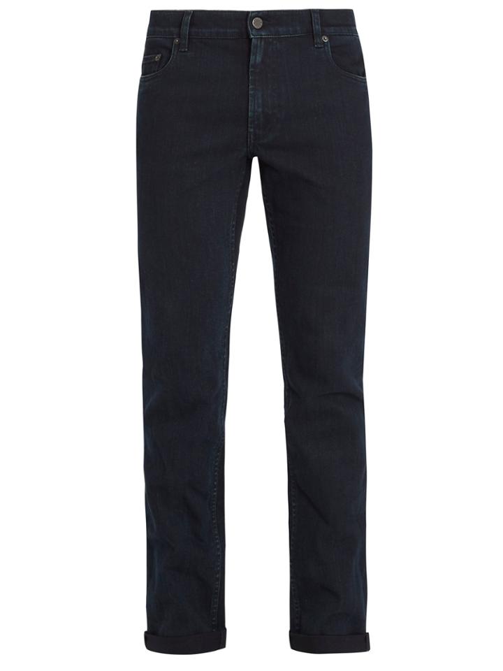 Prada Slim-leg Stretch-denim Jeans