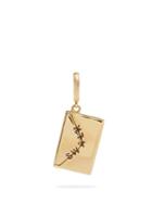Matchesfashion.com Annoushka - X The Vampire's Wife Love Letter Charm - Womens - Yellow Gold