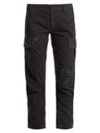 Re/done Originals Cargo Cropped Cotton Trousers