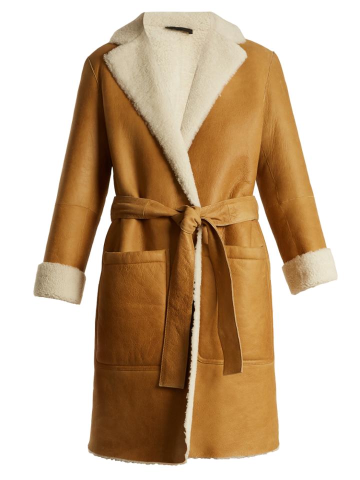Joseph Askland Reversible Shearling Coat