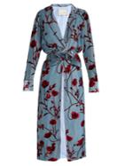 Johanna Ortiz Florari Belted Velvet Coat