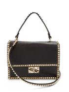 Matchesfashion.com Valentino - Rockstud No Limit Leather Cross Body Bag - Womens - Black