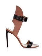 Francesco Russo Bi-colour Leather And Suede Sandals