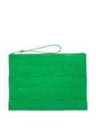 Bottega Veneta - Intrecciato Leather Pouch - Mens - Green