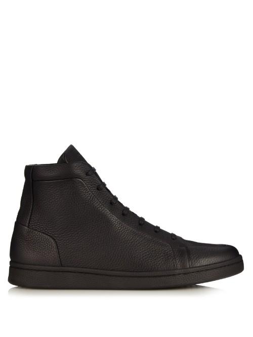 Balenciaga Urban High-top Leather Trainers